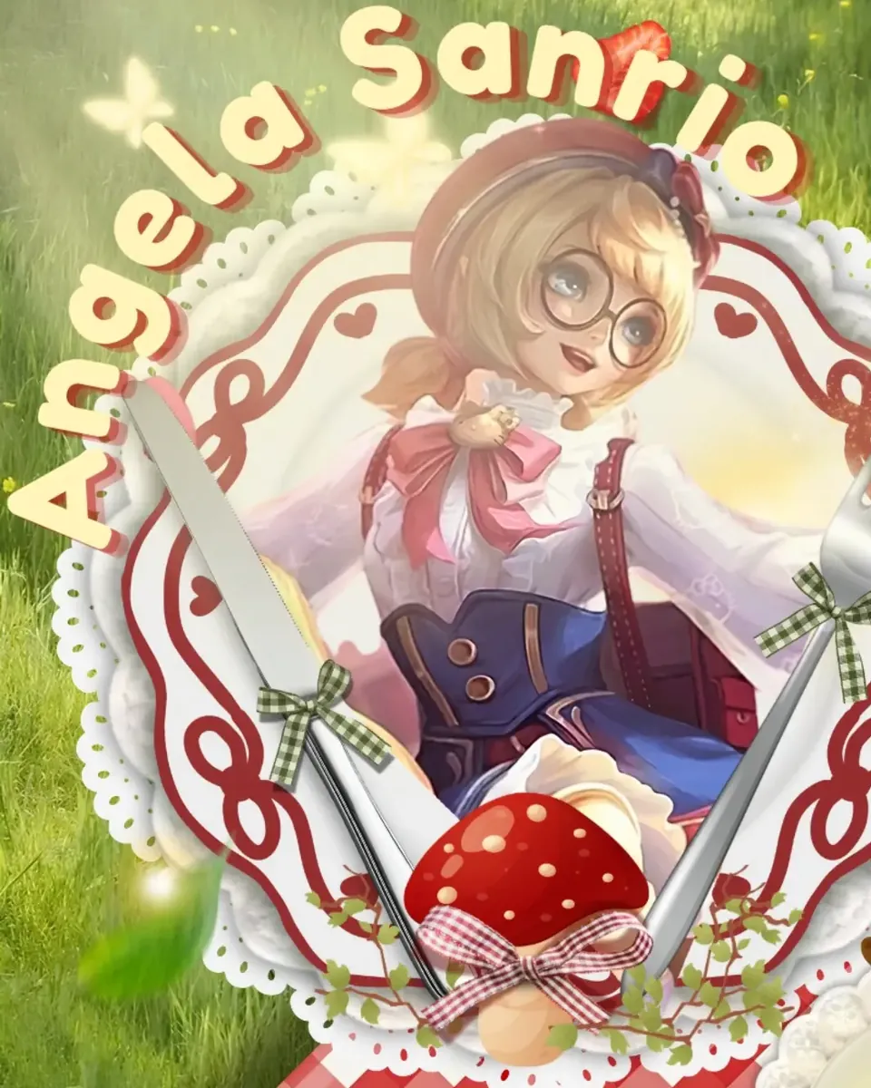 Poster IG kostum Angela Sanrio